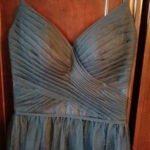 Beautiful navy pleased bodice very flattering